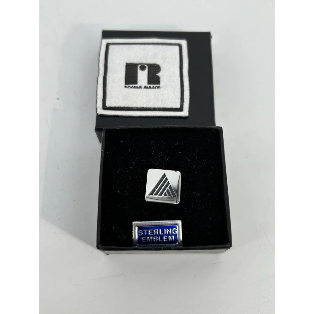 Vintage UJB Financial Sterling Lapel Pin